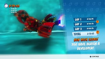 CTR Nitro-Fueled: Developer Ghost in N. Gin Labs