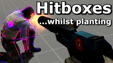 CS GO Hitboxes while planting