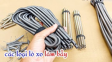 Bán các loại lò xo chuyên dùng làm lồng bẫy chuột, sóc, chồn, mèo, chim