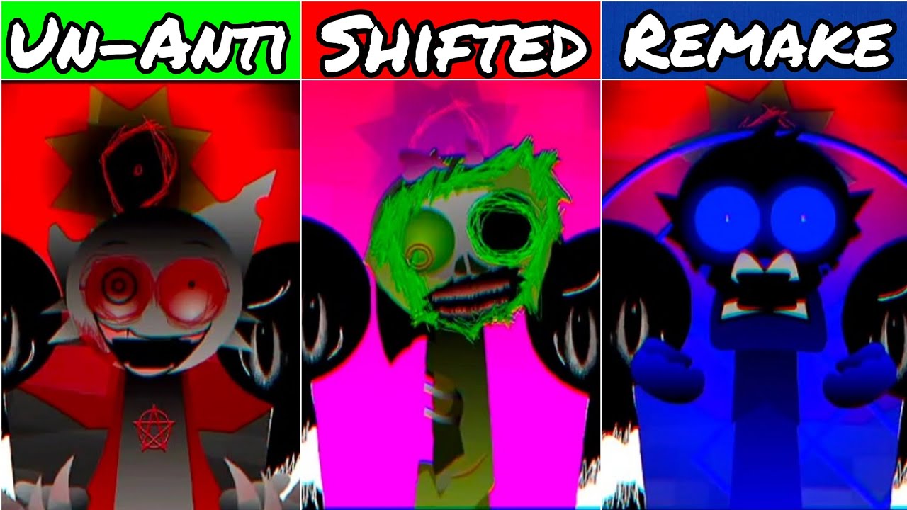 [Incredibox Sprunki] Sprunki Un-Anti Shifted Phase 5 Remake (Best New Mods)