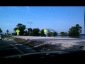 Makeshift Levee on Mud Island in Memphis