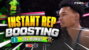 The BEST REP EXPLOIT In NBA 2K26! The FASTEST And MOST EFFICIENT WAY To REP UP!
