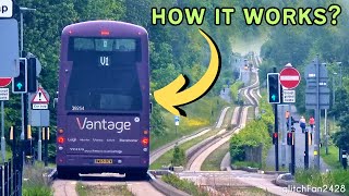 What's the SECRET of the Buses on a 'Train Track'? | Leigh Guided Busway