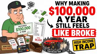 Why Making $100,000 A Year Still Feels Like Broke #financialfreedom #money  #thenextmillionaire