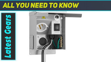 Briidea 15 Amp 120V Generator Manual Transfer Switch: Ensuring Seamless Power During Outages