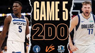 Minnesota Timberwolves VS Dallas Mavericks 2DO GAME 5 Full HD 1080p