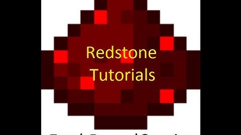 Redstone Tutorials Ep.1 The Basics