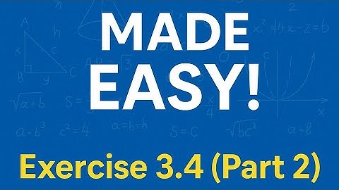 Exercise 3.4 (Part 2) Unit 3 Algebraic Expression class 9 Sindh textbook Board 