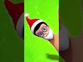 Santa Finger Family #shorts #christmassongs #merrychristmas #cartoonvideos