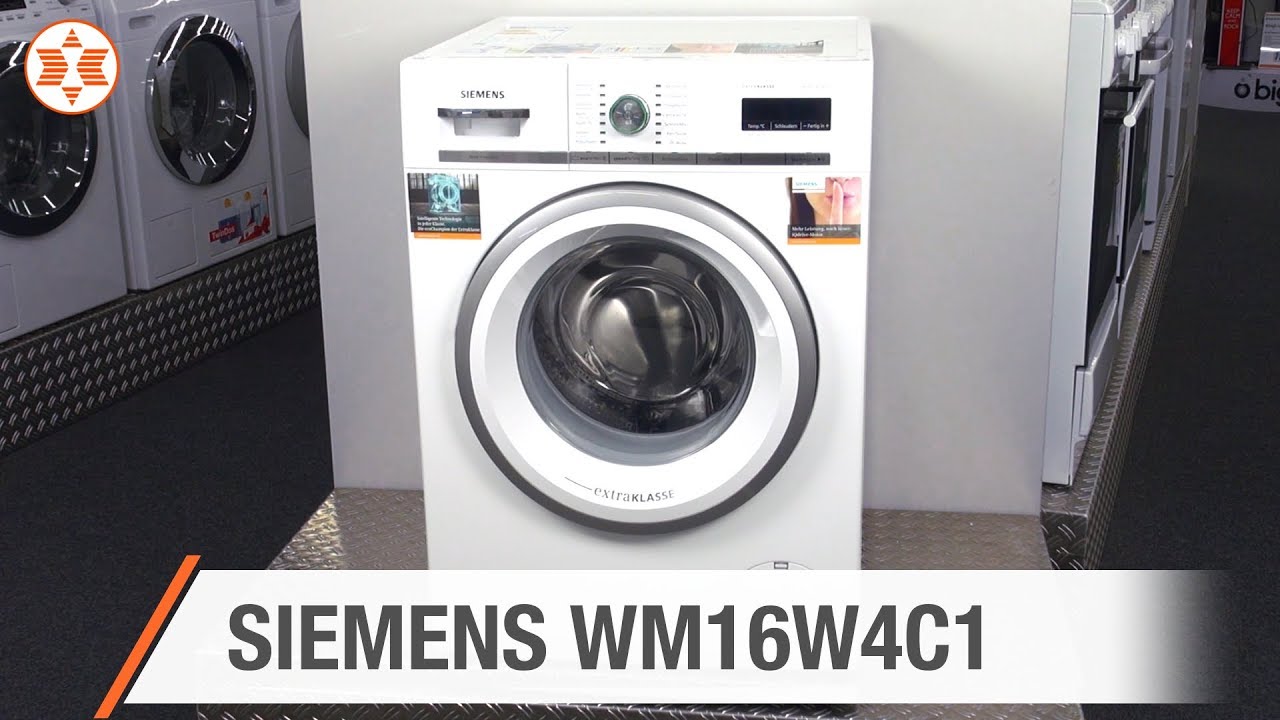Siemens Waschmaschinen Test : Siemens waschmaschine wm w c experten angebot der woche youtube