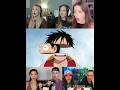 "Blueno Makes a Door on Luffy’s Face " #luffy #onepiecereaction #onepiecereactionmashup