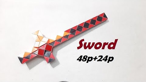 COMBINATION OF 2 SNAKE CUBE (48p+24p) - Sword