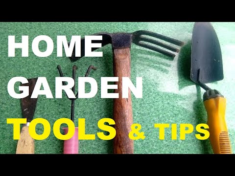 ვიდეო: ბაღის ხელსაწყოები: ძირითადი ტიპები