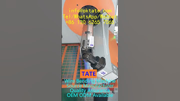 Rotary Head 3D Wire Bending Machine For Copper Plated Wire Bending in India US Russia Turkey Ukraine