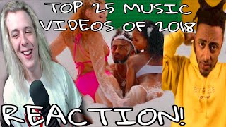 TOP 25 MUSIC VIDEOS OF 2018 - Aminè~ Reel It In REACTION | #InRotation REVIEWS