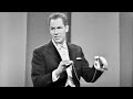 Fred kaps performs chinese sticks magic trick on the ed sullivan show