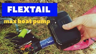NEW ! MAX BOAT PUMP-12kPa Cordless Air Pump for Inflatable Boat &amp; Kayak &amp; Packcraft