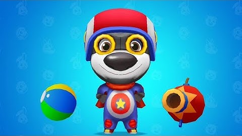 Talking Tom Splash Force Danger Hank unlocked vs Roy Raccoon Gameplay Android ios