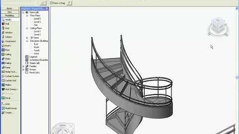 [Revit Architecture] Hướng dẫn vẽ cầu thang trong Revit Architecture - Phần 2