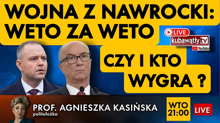 Wątły i Kasińska: Czarzasty: Weto za weto. Start wojny z Nawrockim – kto na tym wygra? | NA ŻYWO
