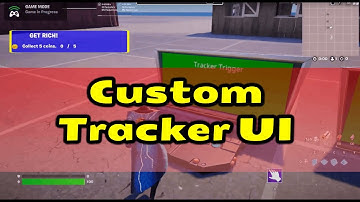 UEFN - Custom Tracker UI