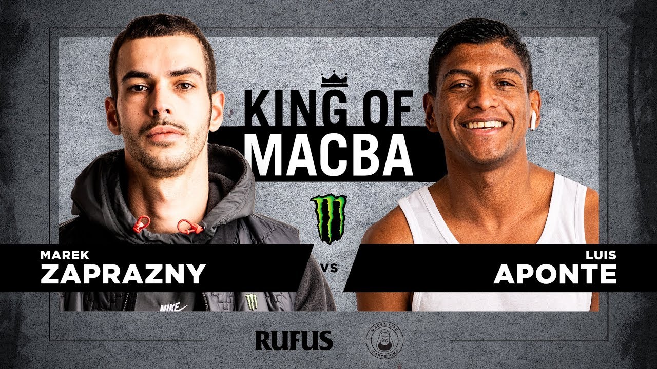 King OF Macba 2020 - Marek Zaprazny VS Luis Aponte. Battle 2