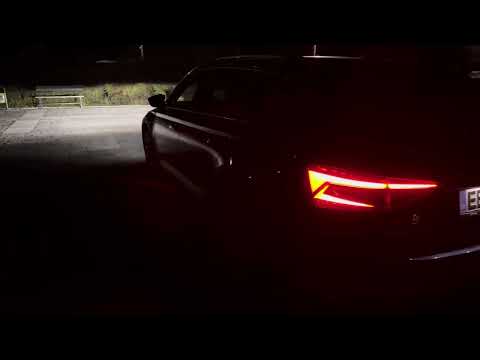 2021 Skoda Superb Scout walkaround at night, Full-led Matrix