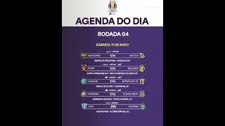 Cinco jogos darão sequência a 4ª rodada da Série B. Destaque para o Santos que vai a Manaus #serieb