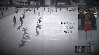 Using the best build in 2K20(Best Guard build)