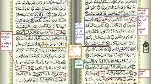سورة البقرة مكررة صفحة 7، 8