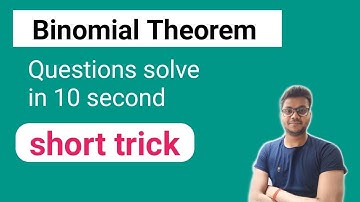 Binomial theorem short trick🔥 | IIT JEE//TGT/PGT/NDA/Airforce/Navy|