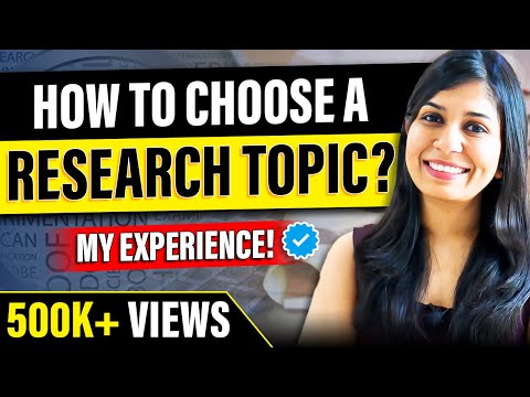 How to choose a research topic in 3 ways | Research topic ideas | Learn to select research topics