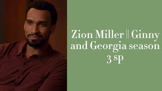 Zion || Ginny and Georgia season 3 scene pack