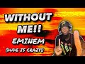Hee-Fawkin-Larry-Us! EMINEM | WITHOUT ME (Official Video) | Reaction