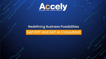 Redefining Business Possibilities: SAP BTP and SAP AI Consultant