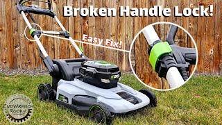 Ego Mower Repair - Handle Lock Failure! by EndWrench Rookie 2,933 views 10 months ago 6 minutes, 26 seconds