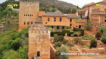 Besichtigung der Alhambra (Granada) Andalusien Spanien Reisebilderbuch jop TV Travel