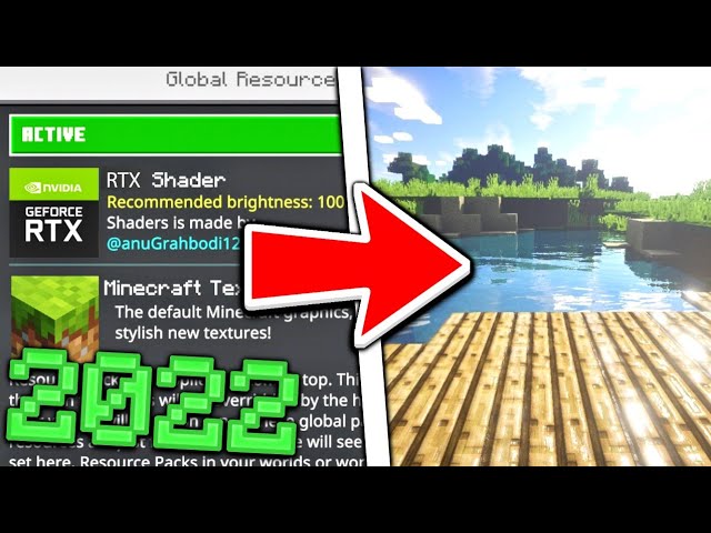 Best 1.20 Minecraft Bedrock Shaders & how to install them - Dexerto