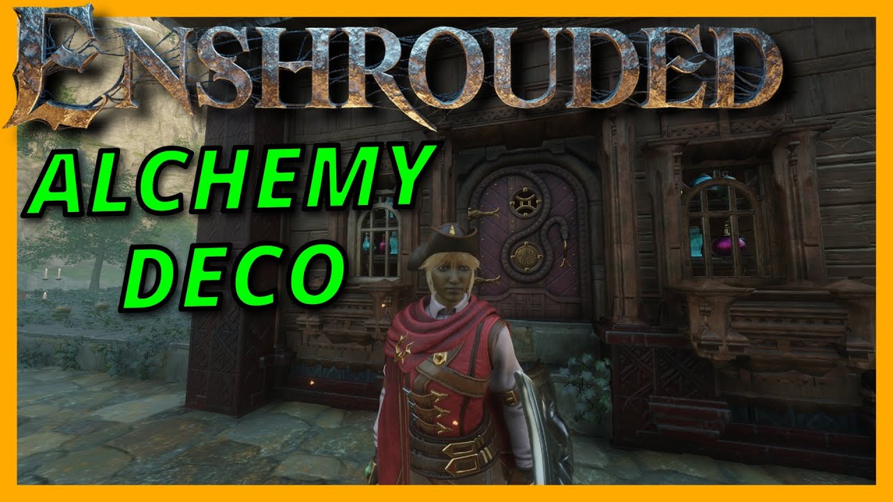 Alchemy Deco Building & Questing for Update Prep | ENSHROUDED  #enshrouded