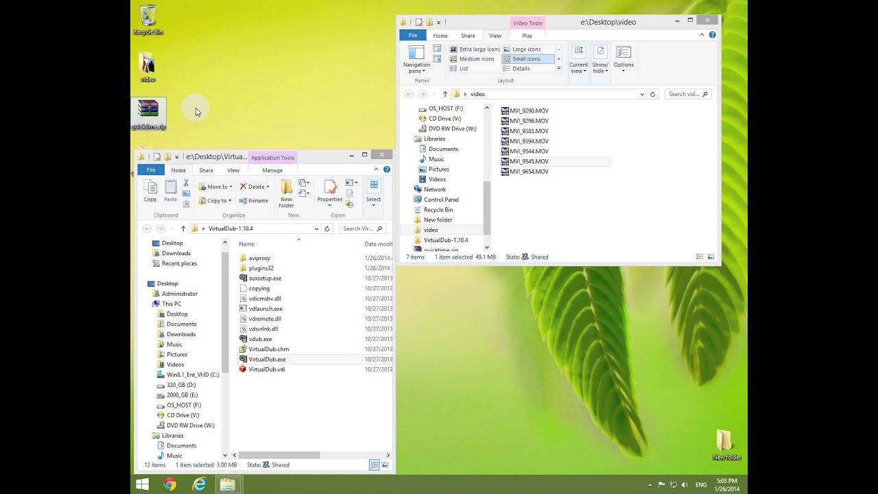 How To Open Mov Files In Virtualdub 32bit