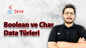 COMP101 JAVA - boolean ve char Data Türleri