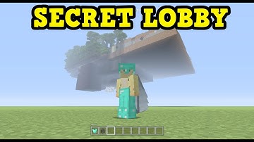 SECRET AREAS & Outside MiniGame Lobby (Minecraft Console)