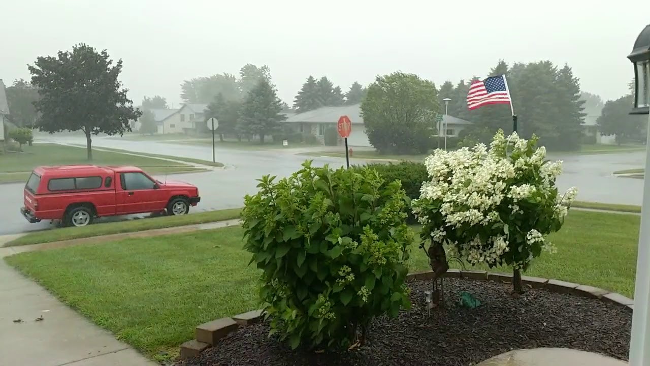 Strong storm coming through Brownsville YouTube