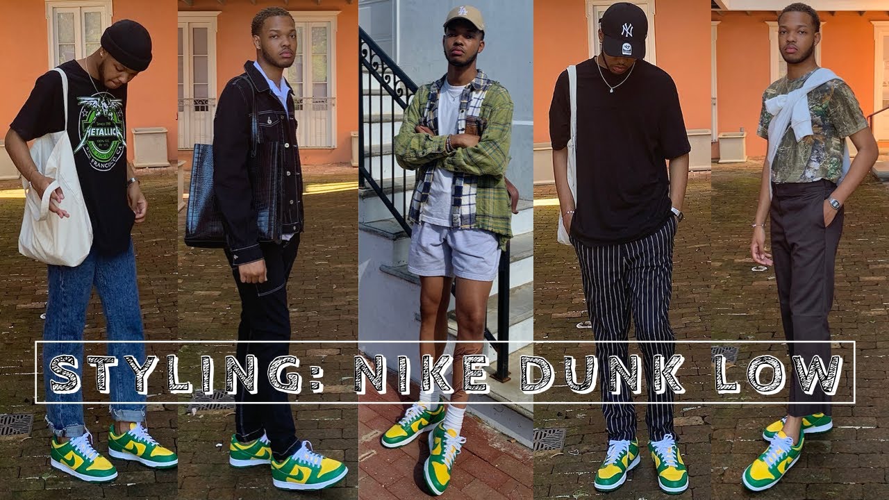 5 WAYS TO STYLE NIKE DUNK LOW 