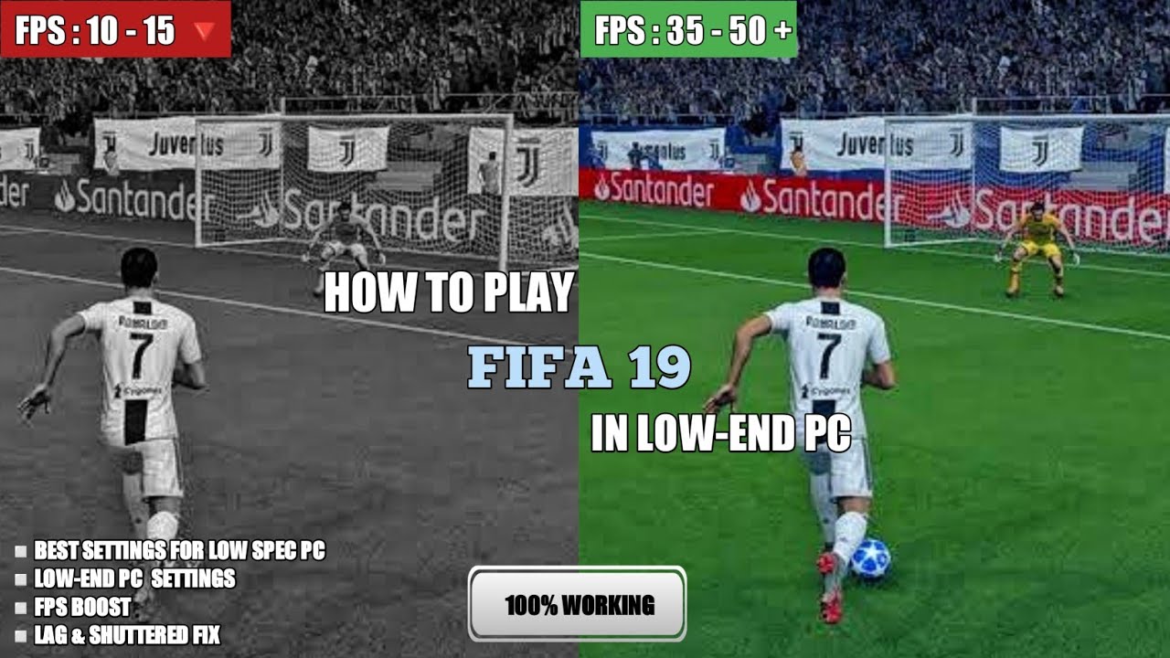How to play FIFA 19 on Low-End PC Optimization | Lag Fix & FPS Boost | Low  End Config - YouTube