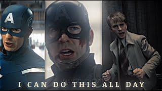 Captain America - 'I can do this all day' edit 4k || memory reboot