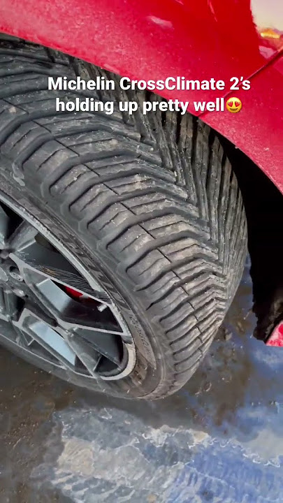 pattern & CrossClimate+ tire: Sipes | - Michelin Michelin YouTube