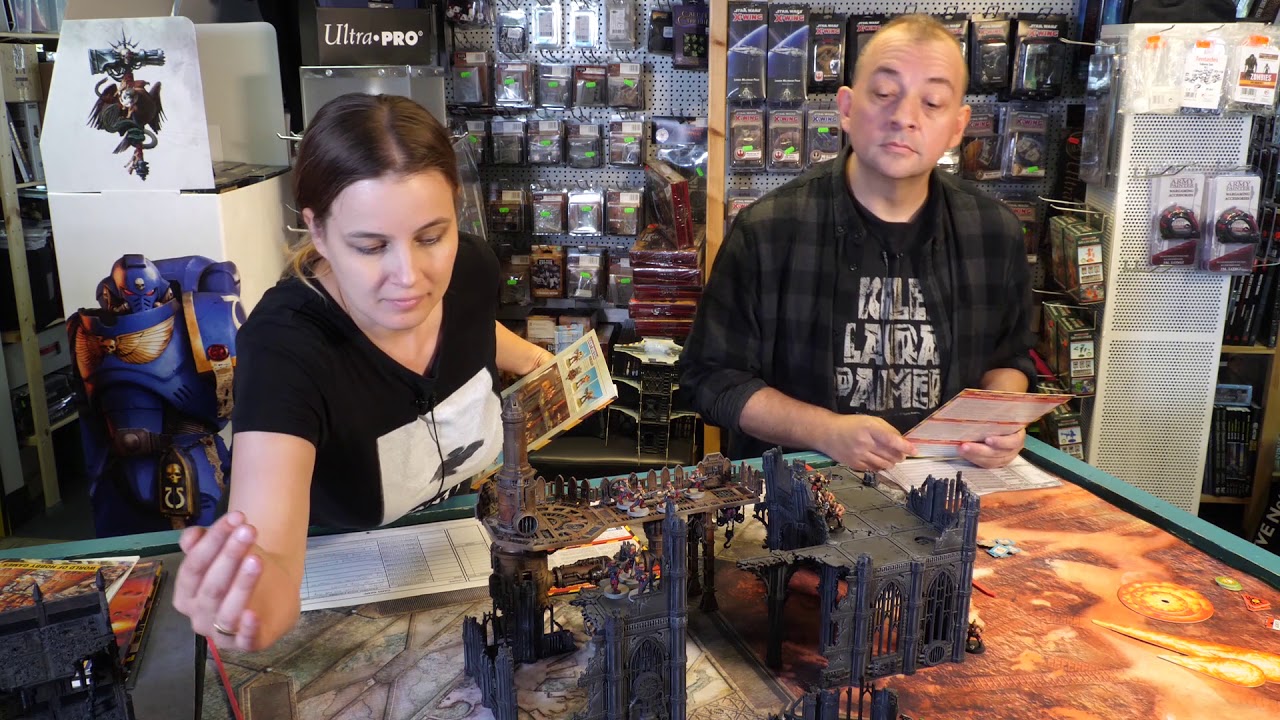 necromunda dice Necromunda Classic (mit neuem Gelände) - ein Match im 90er Jahre Warhammer-Skirmish Game