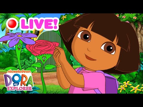 🔴 LIVE: Dora's Sping & Summer Marathon! ☀️ 24/7 Dora the Explorer Livestream | Dora & Friends