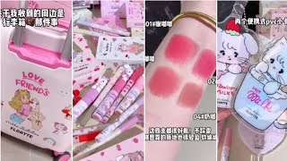 UNBOXING 🎁 mikko X flortte makeup collection #chinesemakeup #aestheticmakeup